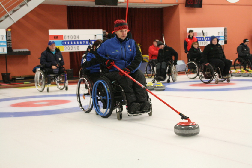 Curling vozíčkářů