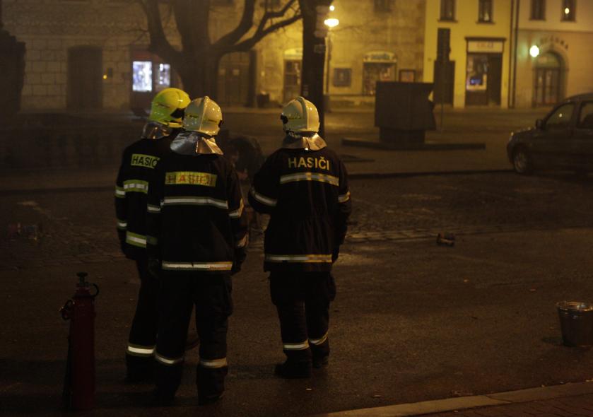 Na Silvestra vyjížděli vysočinští hasiči k dopravním nehodám i k požárům