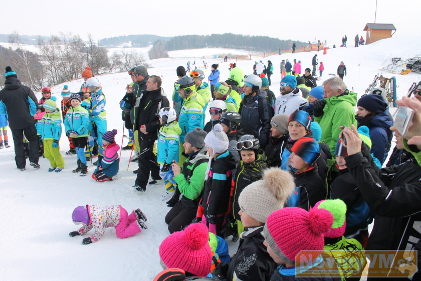 Na 250 lyřažů závodilo o víkendu na Fajťáku na Lyžařském poháru Vysočiny