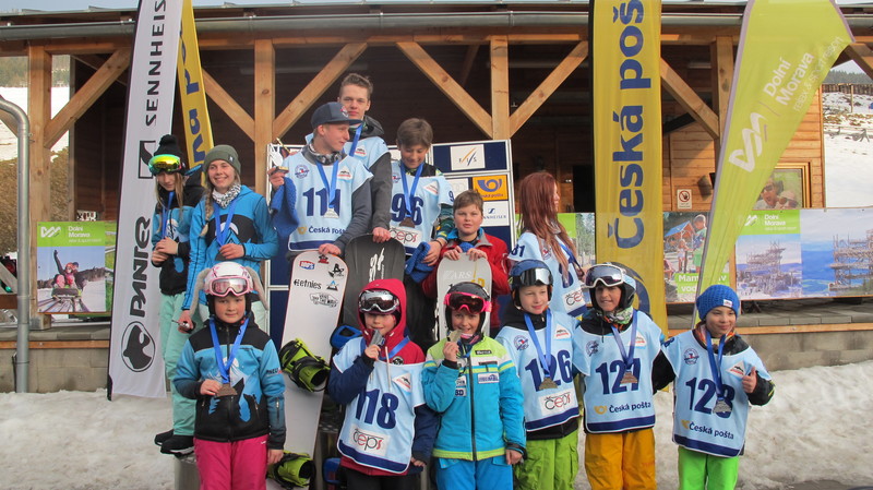 Mistryně České republiky ve snowboardcrossu Kristýna Neumanová foto: SkiVM