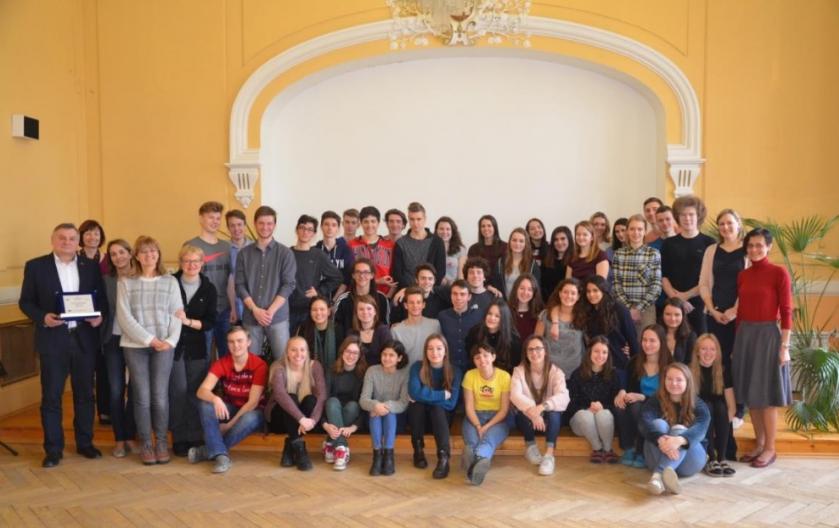 Výměnný pobyt mezi studenty GVM a studenty střední školy z italského Turína 
