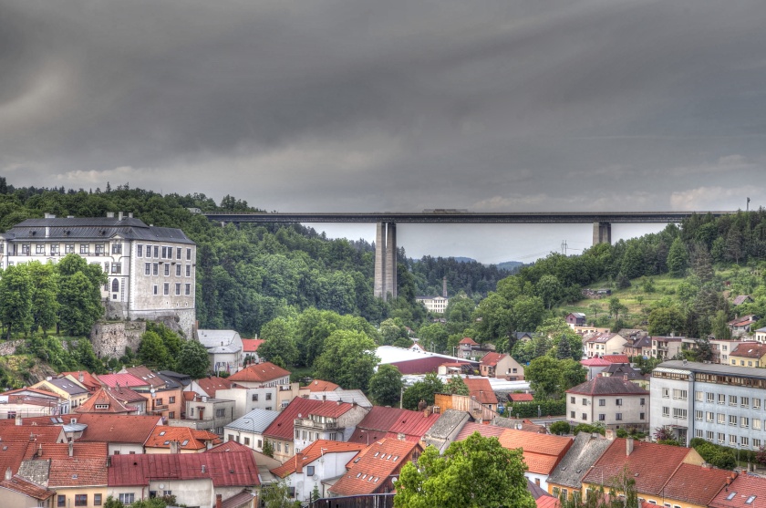 Dálniční most Vysočina dnes slaví 40 let
