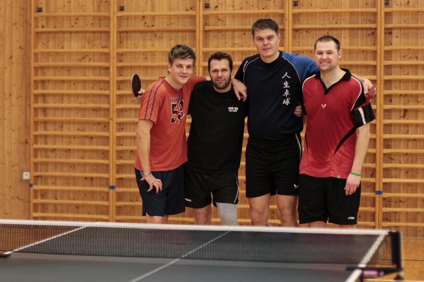 Áčko stolních tenistů odcestovalo k mistrovským utkání do Polesí a Pelhřimova