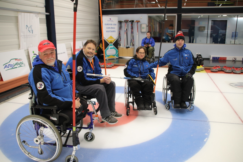 Velkomeziříčské družstvo curlerů pro rok 2019 neobhájilo titul Mezinárodních Mistrů české republiky