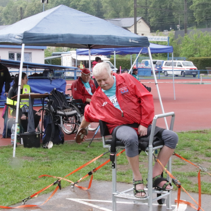 Atletické závody handicapovaných v Bílině