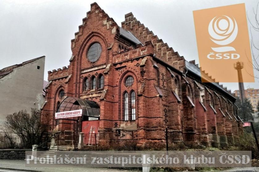 Židovská synagoga ve Velkém Meziříčí - stanovisko zastupitelského klubu ČSSD