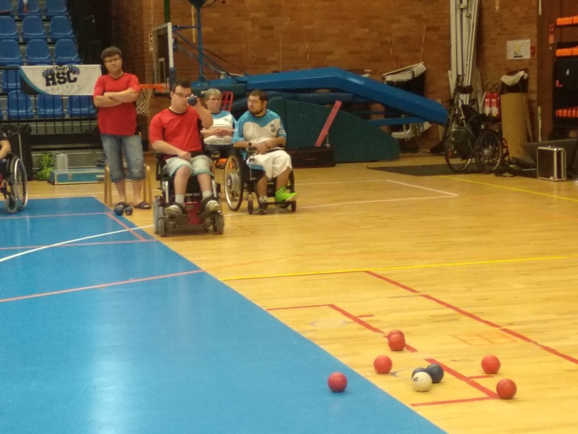 Mistrovství ČR 2019 boccia Nymburk foto: archiv autora