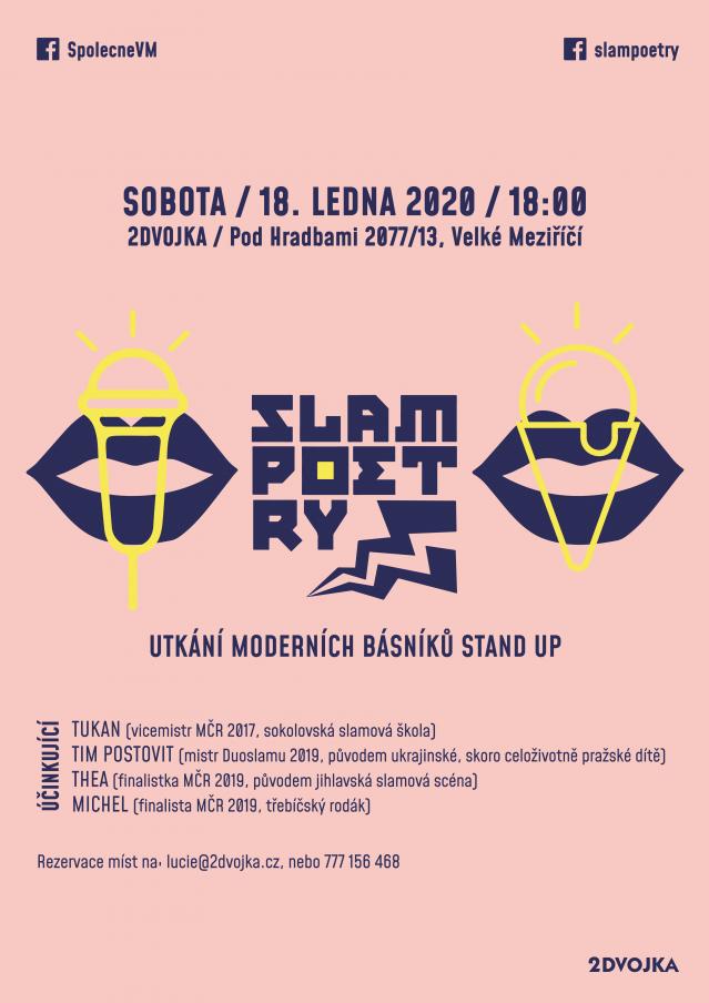 Slam Poetry ve VelMezu již v lednu!