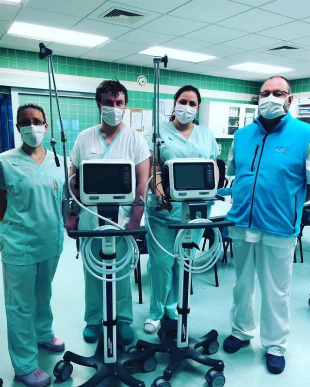 V nemocnici Jihlava pořídili díky dárcům dva nové plicní ventilátory