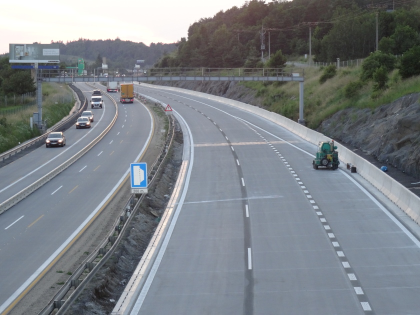 Už příští pondělí 6. července se ve VM začne jezdit po části rozšířené dálnice D1