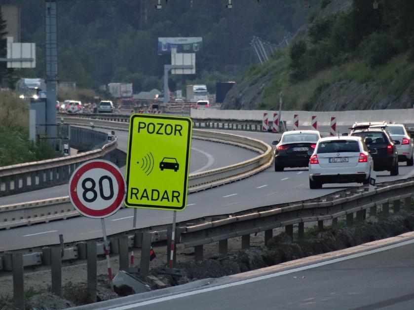 Radary na dálnici ve VM už úsekovou rychlost neměří