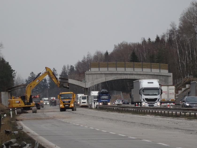 FOTO: Oprava dálnice D1 - Měřín - Velký Beranov