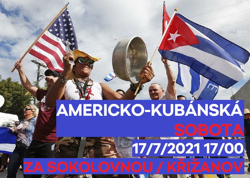 Pozvánka na Americko-kubánskou sobotu v Křižanově