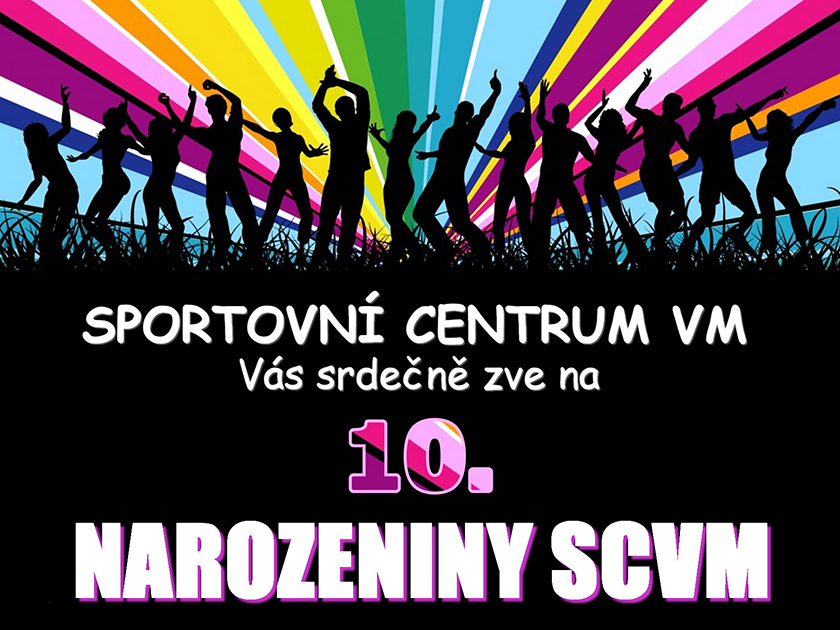 10. narozeniny Sportovního centra Velké Meziříčí – VŠECHNY LEKCE ZDARMA!