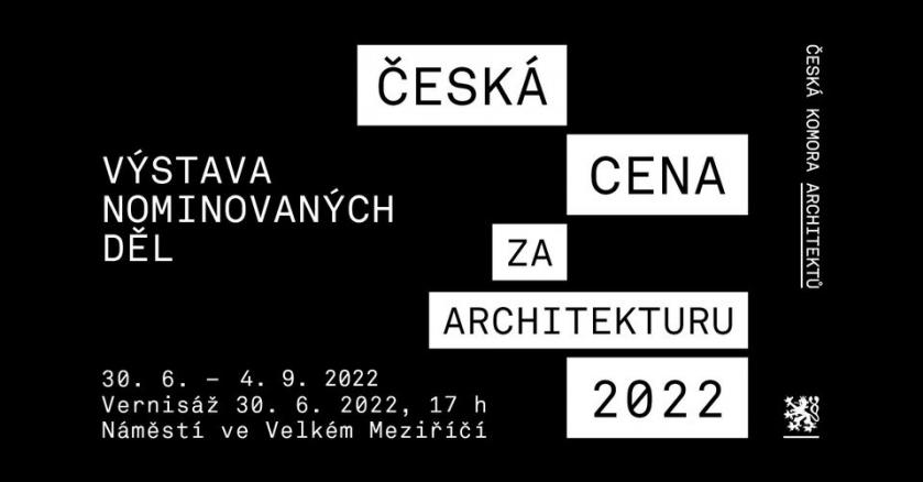 Již tento čtvrtek dojede na zahájení výstavy České ceny za architekturu