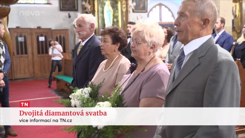 Diamantová svatba. foto: Zdroj: tv.nova.cz