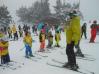 Závěrečný den lyžařské školy na Fajtově kopci