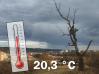 V Meziříčí ve čtvrtek padl 49 let starý teplotní rekord