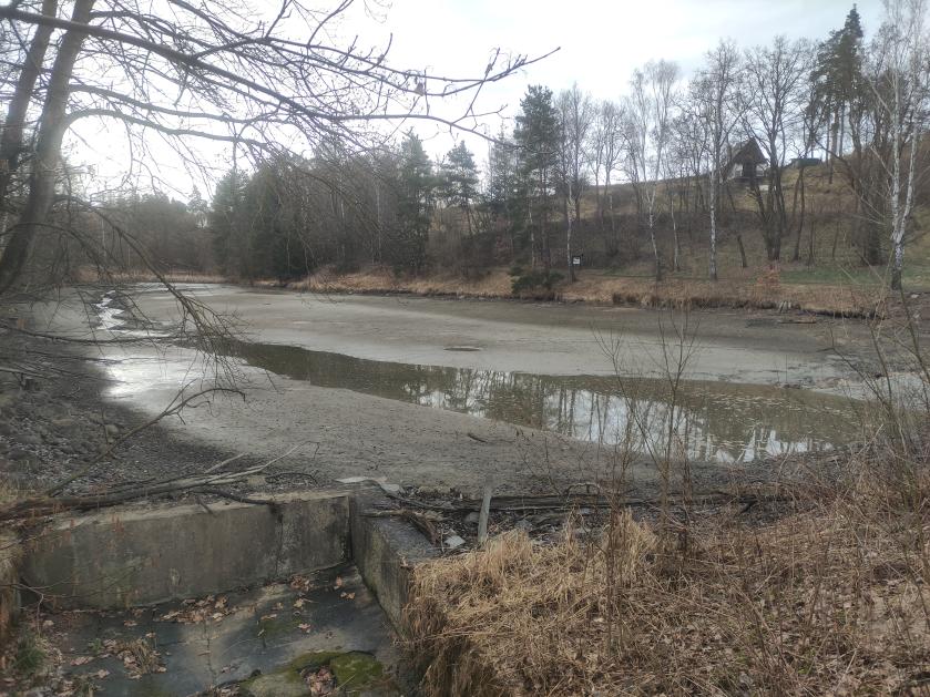 Vypuštěn je také rybník Lalůvka IV. foto: -kaš-