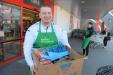 Sbírka potravin: 825 kilogramů, které pomohou ve službách Charity 