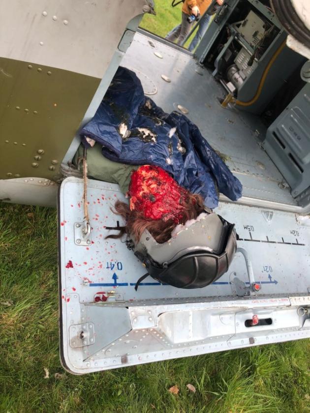 Záchranné složky cvičily zásah při pádu vojenského vrtulníku