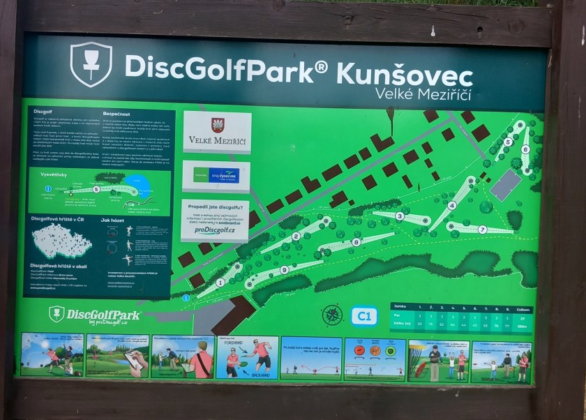 DiscGolf park Kunšovec.