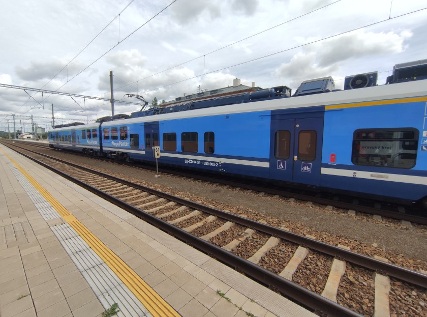 Na železniční trati z Křižanova se prohánějí nové Pantery