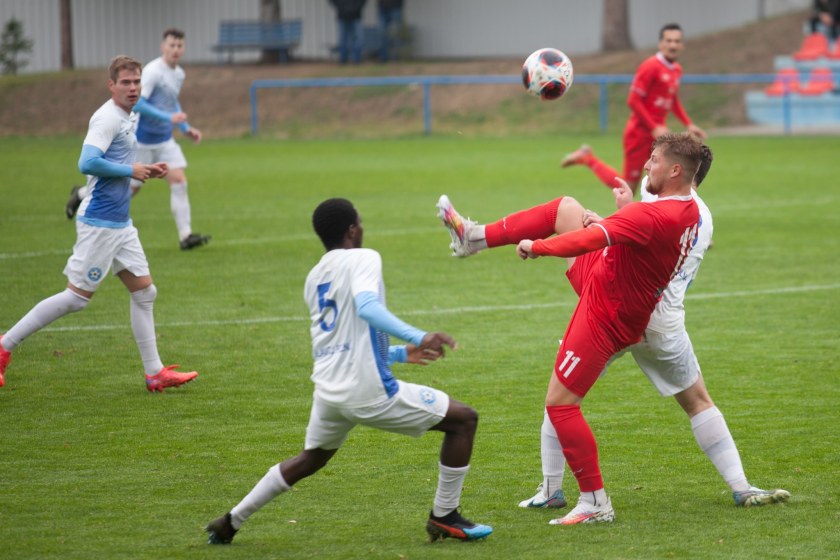 Foto ze zápasu FCVM proti TJ Slavoj Polná.
