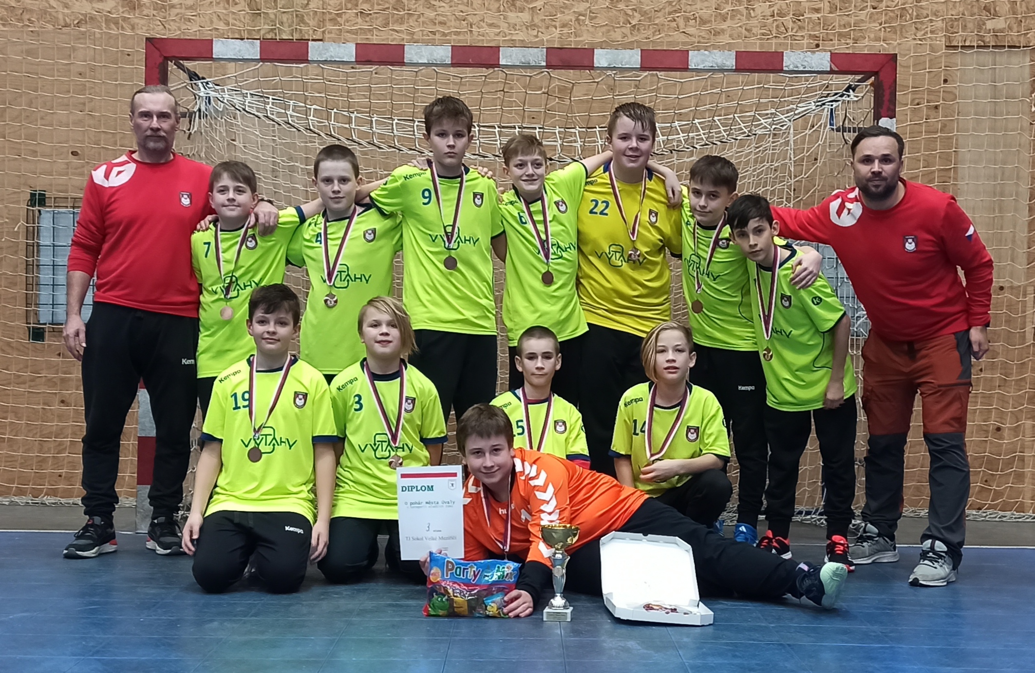 Mladší žáci obhájili bronzovou příčku na turnaji v Úvalech