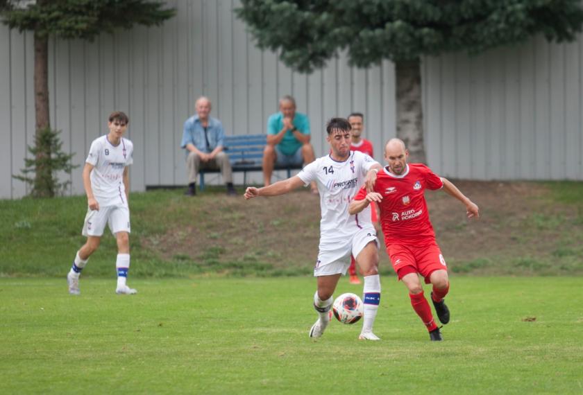 Petr Dolejš na domácím hřišti při zápasu s Brno Líšeň B.
